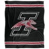 University Of Indianapolis Primary Logo Stripes Silky 50x60 Blanket, 1 Sided - 2 of 4