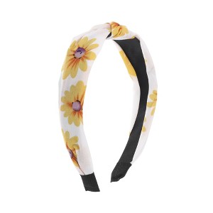 Unique Bargains Fashion Chrysanthemum Pattern Headbands 1 Pc - 1 of 4