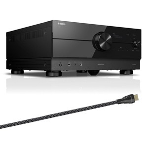 Yamaha RX-A8A AVENTAGE 11.2 Channel AV Receiver with Sanus Ultra High Speed 8K  6.56 ft. HDMI 2.1 Cable - 1 of 4