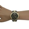 OLIVIA PRATT BOLD BEZEL 3-DIAL METAL WATCH - 3 of 4
