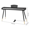 SKONYON Full Size Digital Piano 88 Key Keyboard with Sensitive Touch and Recording Feature, Perfect for Beginners - 2 of 4