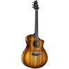 Breedlove Pursuit Exotic S CE Myrtlewood Concert Acoustic-Electric Guitar Amber Burst - 3 of 4