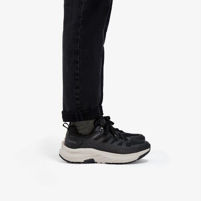 Clarks Mens Enford Lo Waterproof Black Shoes 9 Medium — фото 2