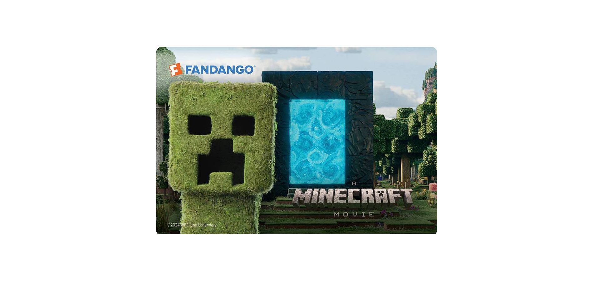 TGT Fandango A Minecraft Movie $25 Gift Card