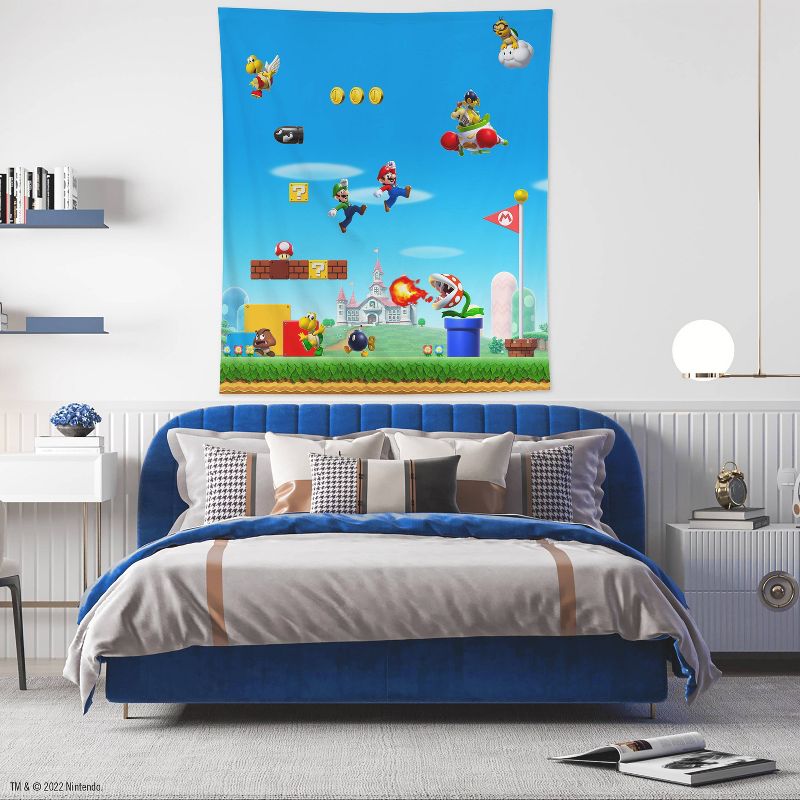 Nintendo Super Mario Kids&#39; Tapestry - RoomMates, 5 of 6