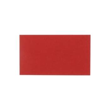 JAM Paper Smooth Personal Notecards Red 500/Box (11756575B)