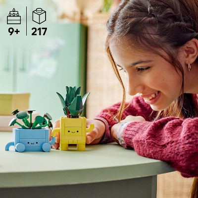 Детские конструкторы LEGO Botanicals Happy Plants Toy for Kids 9+ 10349 — фото 7