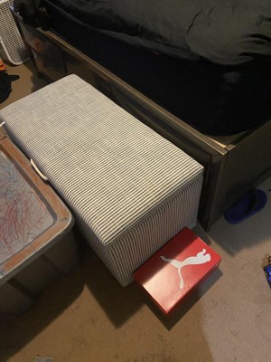 Lynwood Cube Bench Ticking Striped (fa) - Threshold™ Designed With ...