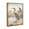 Stupell Industries Wild Heron Birds Perched Scenic Grassy CreekFloater Canvas Wall Art - 3 of 4