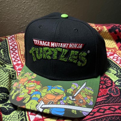 Teenage Mutant Ninja Turtles Hat Beanie Embroidered Classic Logo Knit Beanie  Cap Black : Target