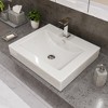 ALFI  AB1229-PC Polished Chrome Square Single Lever Bathroom Faucet - 2 of 4