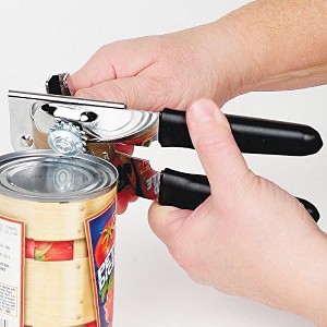 Deluxe Can Opener with Black Grips - 1 of 3