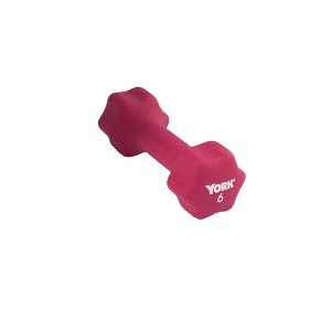 York Barbell Colorful Neoprene Dumbbells Durable Comfortable Fitness Weights Sold Individually - 1 of 1
