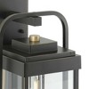 Progress Lighting, Walcott, 1-Light Outdoor Wall Lantern, Antique Bronze, Clear Glass Panels - image 3 of 4