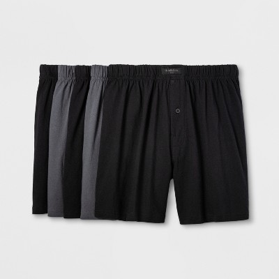 Solid Sammy Boxer Shorts 5 Pack Men - Black, White