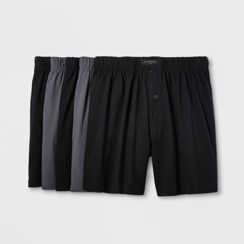 Men's Knit Boxers 5pk - Goodfellow & Co™, 1 of 1