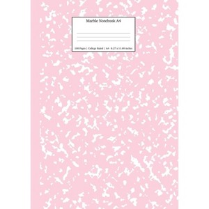 Marble Notebook A4 - (Pastel Stationery Notebooks A4) by  Young Dreamers Press (Paperback) - 1 of 1