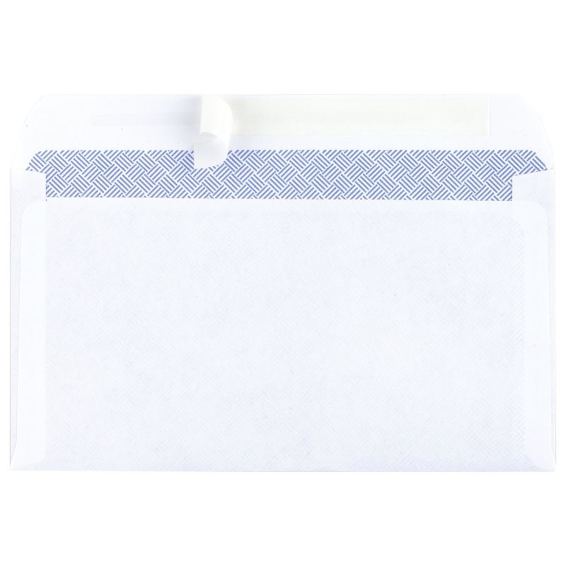 55ct Press and Seal Security Envelopes 3.5&#34; x 6.5&#34; White - up &#38; up&#8482;, 5 of 6