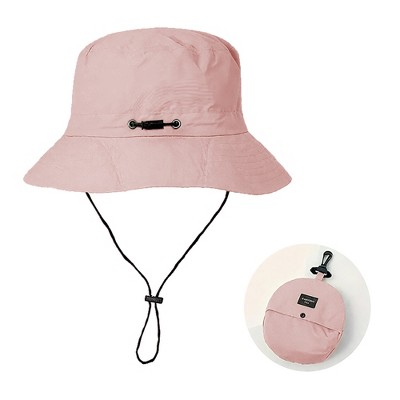 Acoinel Lightweight Bucket Hat with Drawstring Closure, Sun Hat for Fishing, Gardening, Rowing