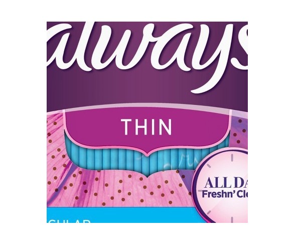 Always Thin Daily Liners - 162ct