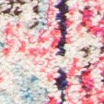light blue/fuchsia