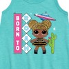 - LOL Surprise! - Queen Bee is Born to Roam Graphic Sleeveless Aline Dress - 2 of 3