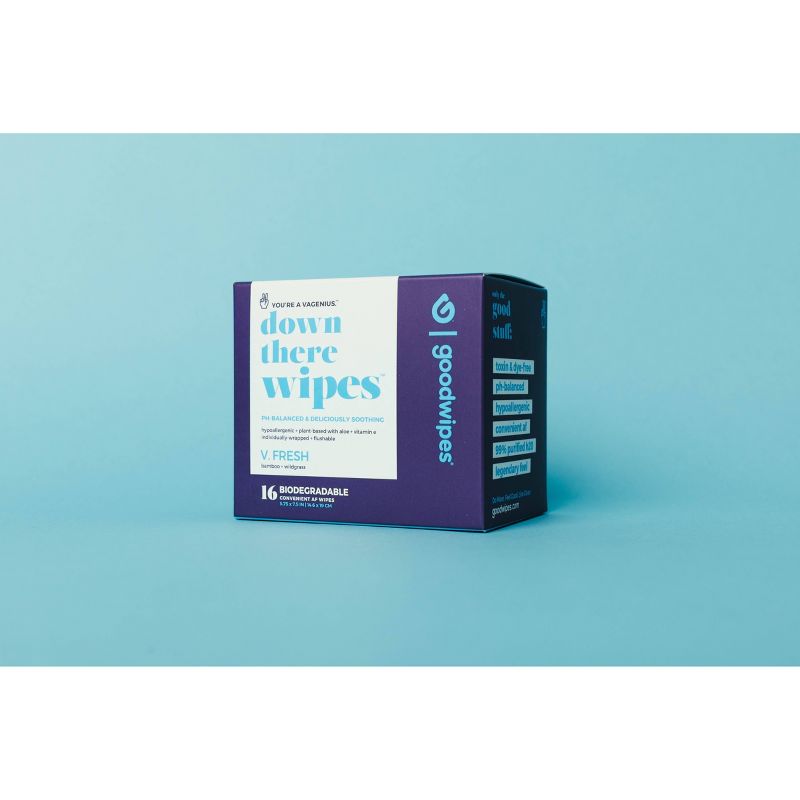 Goodwipes Fresh Down There Flushable Wipes - 16ct, 6 of 20