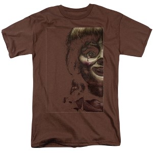 Annabelle Doll Tear Adult T-Shirt - 1 of 4