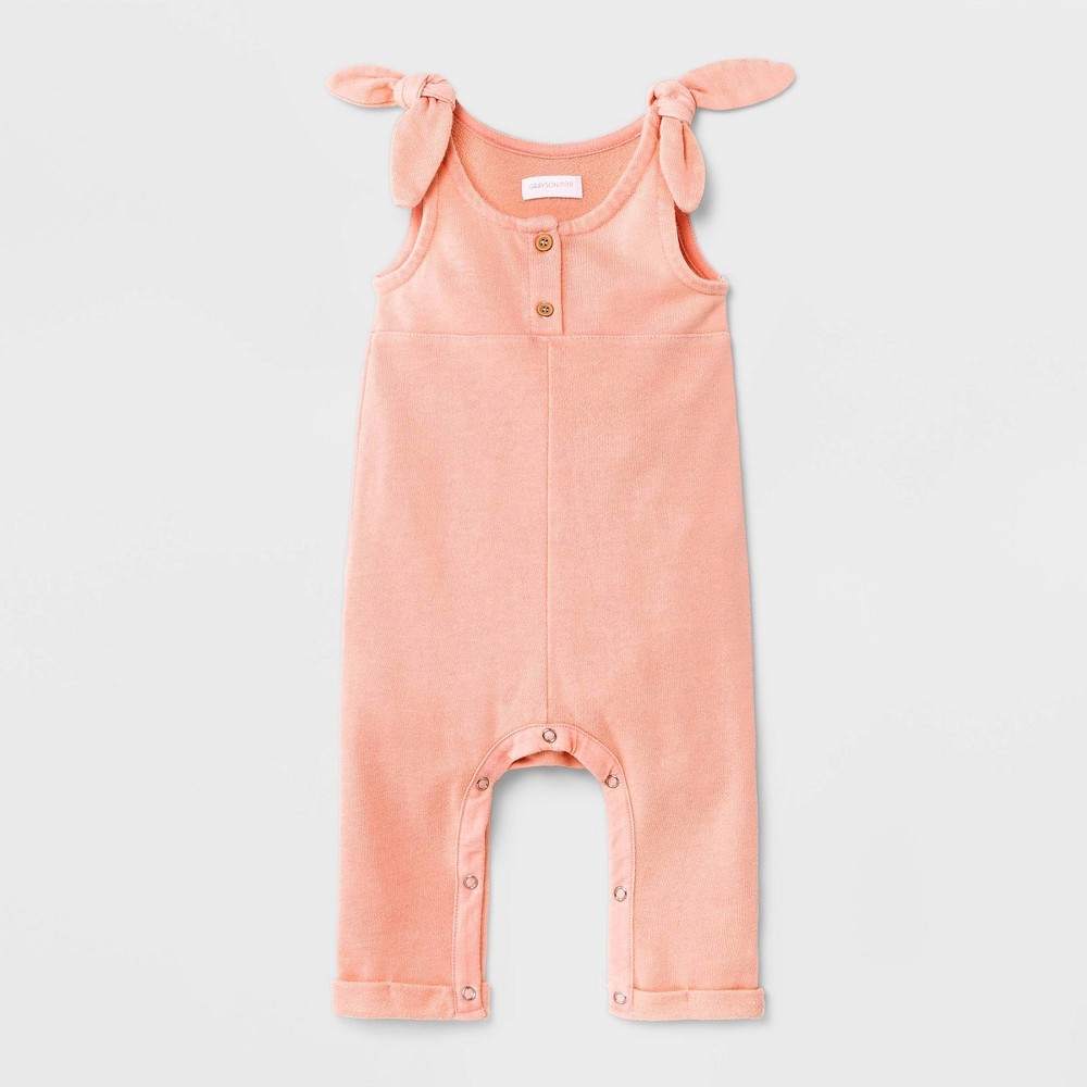 Grayson Mini Baby Girls' Jumpsuit - Pink 6-9M