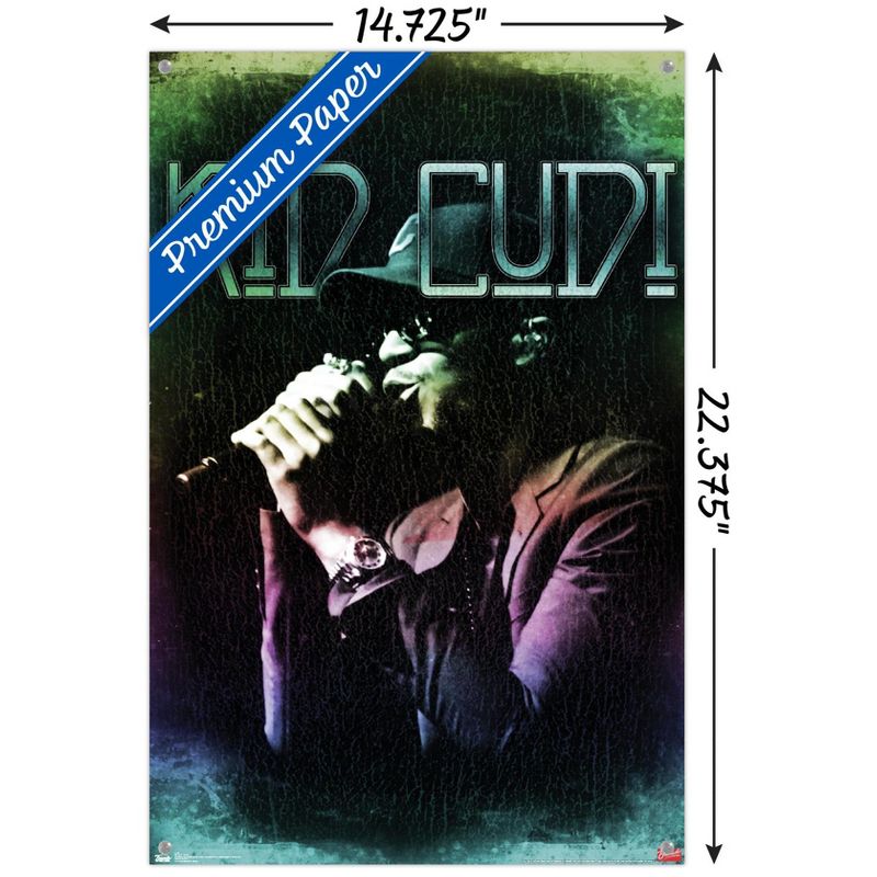 Trends International Kid Cudi - Colors Unframed Wall Poster Prints, 3 of 7