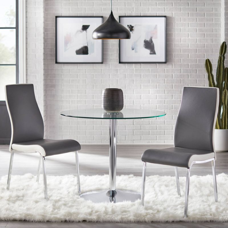 Hillboro Round Dining Table Metal Base - Buylateral, 4 of 11