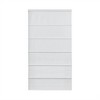 FONTOI Curtain Panel Roman Shade Cordless Total Blackout for Peaceful Home Environment, White, 5.29"*9.25"*8.07" - 4 of 4