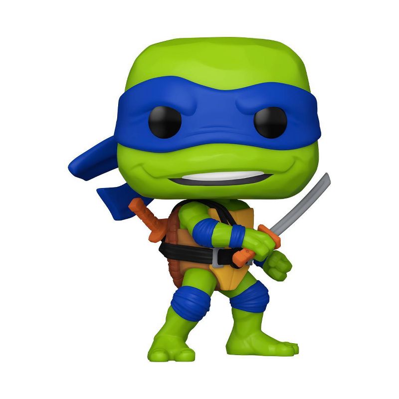 Funko POP! Movies: Teenage Mutant Ninja Turtles Mutant Mayhem - Jumbo Leonardo (Target Exclusive), 3 of 6