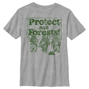 Boy's Star Wars Ewok Protect Our Forests T-Shirt - 1 of 4