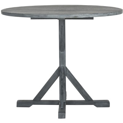 Arcata Round Table - Indoor/Outdoor - PAT6735 - Ash Grey - Safavieh