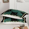 MaseiKar Cute Cat Bedding Full Size,Cartoon Animal Comforter Set,Green Black Bedding for Kids Girls Boys Adults Teens,Kids Comforter Set for Cat Lover - 4 of 4