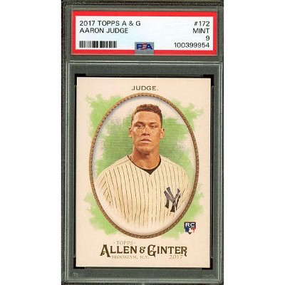 Aaron Judge Rookie Card 2017 Topps A & G #172 PSA 9
