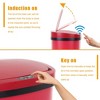 FDW Kitchen Trash Can with Lid, 13 Gallon Automatic Garbage Can for Bathroom Bedroom Home Office 50 Liter Touch Free Stainless Steel Waste Bin - 4 of 4