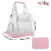 Unique Bargains Pet Carrier Bag Foldable Transport Box with Removable Mat - 2 of 4