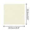 INSPIRE CHIC Men's Velvet Self-Fold Solid Color Pocket Square - 2 of 4