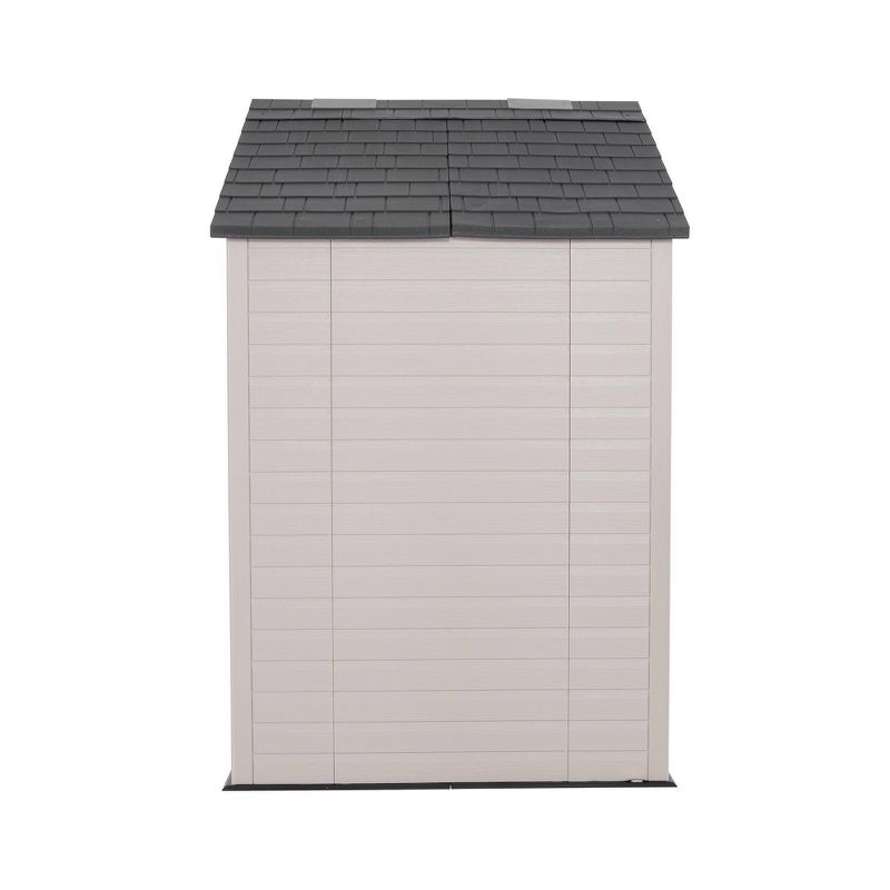 Lifetime 8&#39; x 5&#39; Outdoor Storage Shed Desert Sand, 3 of 10