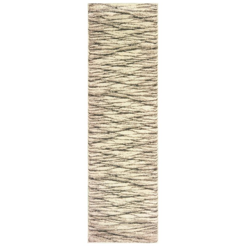Camryn Sandstone Layers Rug Ivory/Sand - Captiv8e Designs, 1 of 6