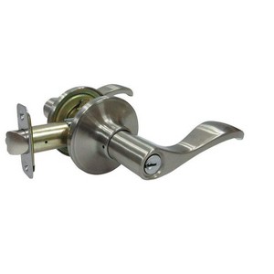 Faultless Naples Lever Satin Nickel Lever Lock Right Handed - 1 of 1