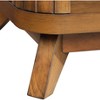 UPHA 41.5-Inch Rectangular Table with Solid Wood Legs - 3 of 4
