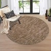 Acekool Washable Rug, Modern Abstract Non Slip Low Pile Soft Indoor Carpet for Living Room Bedroom Playroom, Stain Resistant - 3 of 4