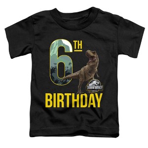 Toddler Boys' Jurassic World 6th Birthday T-Rex T Shirt - 1 of 2
