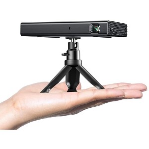 ELEPHAS DLP Portable Projector, 1080P Outdoor pocket Rechargeable Wireless projector for Camping Compatible with iPhone, Android, PS - 1 of 4