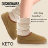 CUSHIONAIRE Keto Womens Slippers Slip-On Suede Mule Slipper - Cozy & Stylish, Memory Foam & Faux Fur Lining, Wide Widths Available - 2 of 4