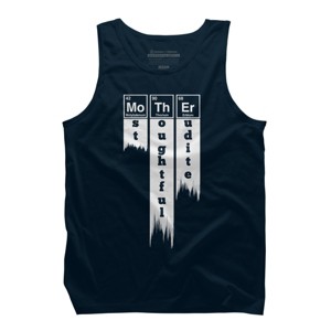 Men's Design By Humans Mother Most Thoughtful Erudite Periodic Table By Yernar Tank Top - 1 of 2