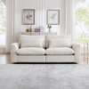 MYINDA  Corduroy Sofa Couch, Deep Seat Couches for Modern Living Room/Apartment/Office - 4 of 4